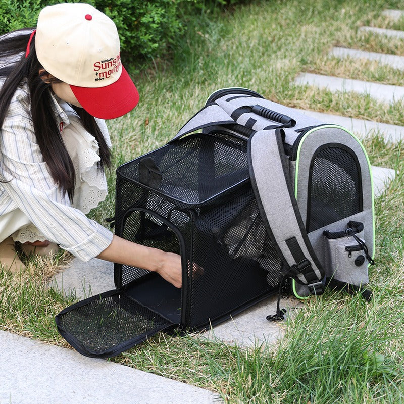 MancsVilág™ | Bővíthető kisállat hátizsák