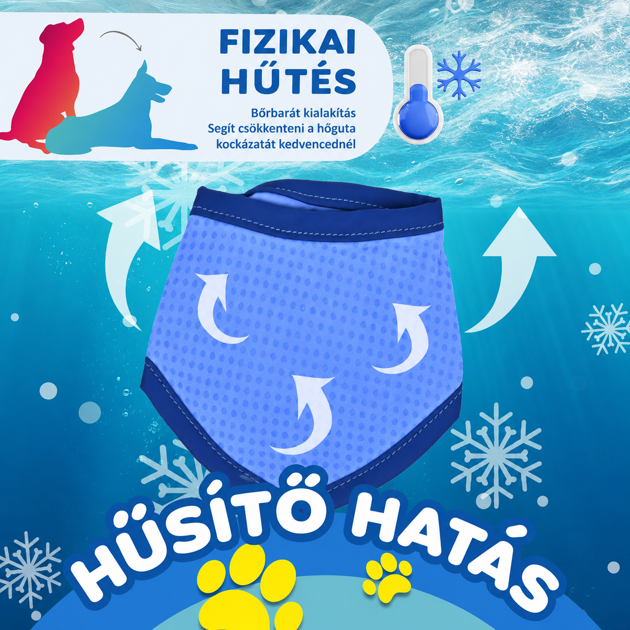 Mancsvilág™ | Hűsítő Kendő