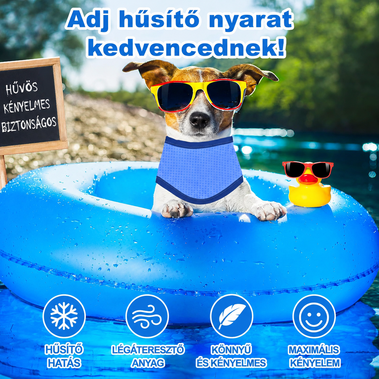 Mancsvilág™ | Hűsítő Kendő
