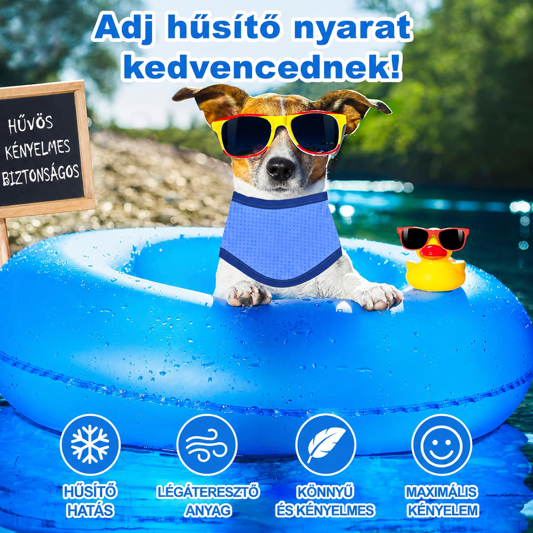 Mancsvilág™ | Hűsítő Kendő