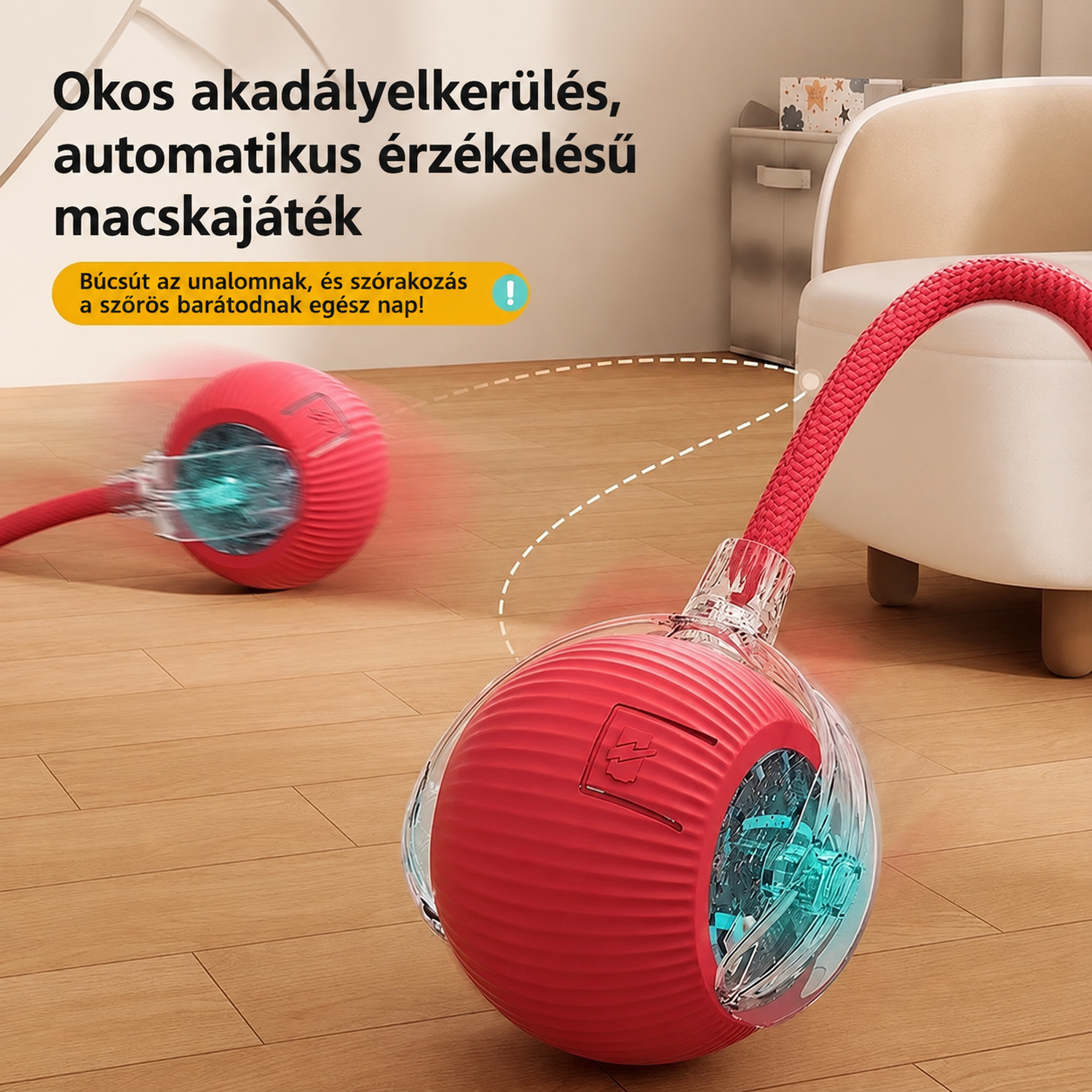 Mancsvilág™ | Automatikusan mozgó Labda